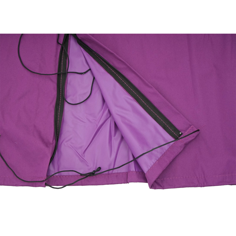 Revêtement de protection pour parasol jusqu'à 4,3m (3x3m), revêtement avec fermeture éclair - violet