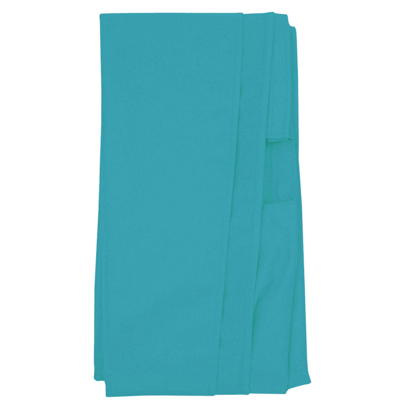 Revêtement de remplacement pour parasol de luxe 3x4m (Ø5m) polyester 3,5kg - turquoise