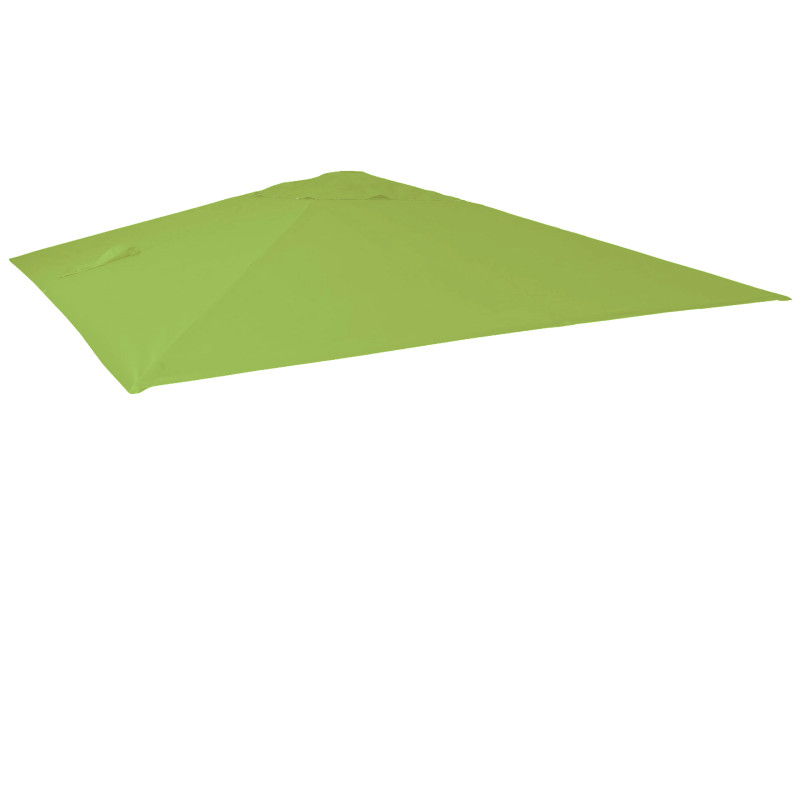 Housse de rechange pour parasol de luxe housse de parasol de rechange, 3x4m (Ø5m) polyester 3,5kg - vert clair