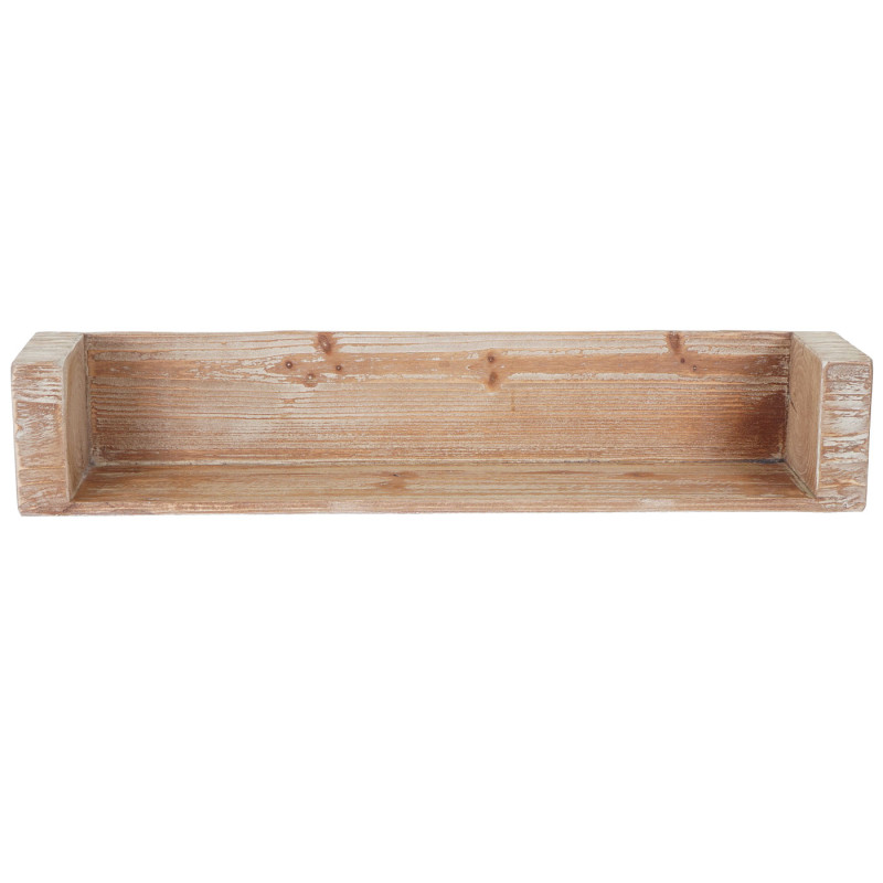 Étagère Murale Étagère de Suspension, Sapin Massif Rustique - 60cm