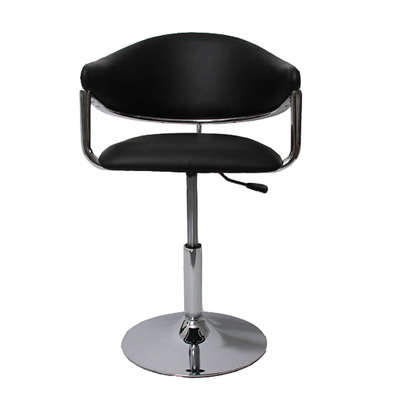 Tabouret de bar, chaise lounge COMO - noir