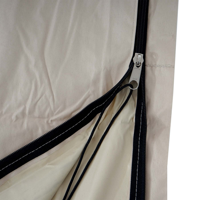 Housse de protection pour parasol déporté avec fermeture à glissière - 3x3m