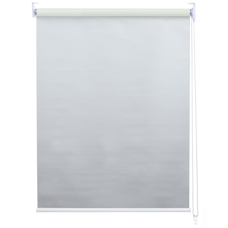Store à enrouleur pour fenêtres, avec chaîne, avec perçage, opaque, 110 x 230 - couleur crème