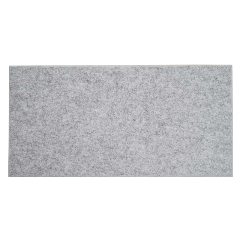 Lot de 6 panneaux muraux acoustiques panneaux muraux acoustiques, insonorisant 1qm surface 60x30cm - gris clair