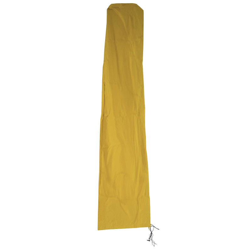 Housse de protection Meran pour parasol de marché jusqu'à 5m, housse de protection Cover avec fermeture éclair - jaune