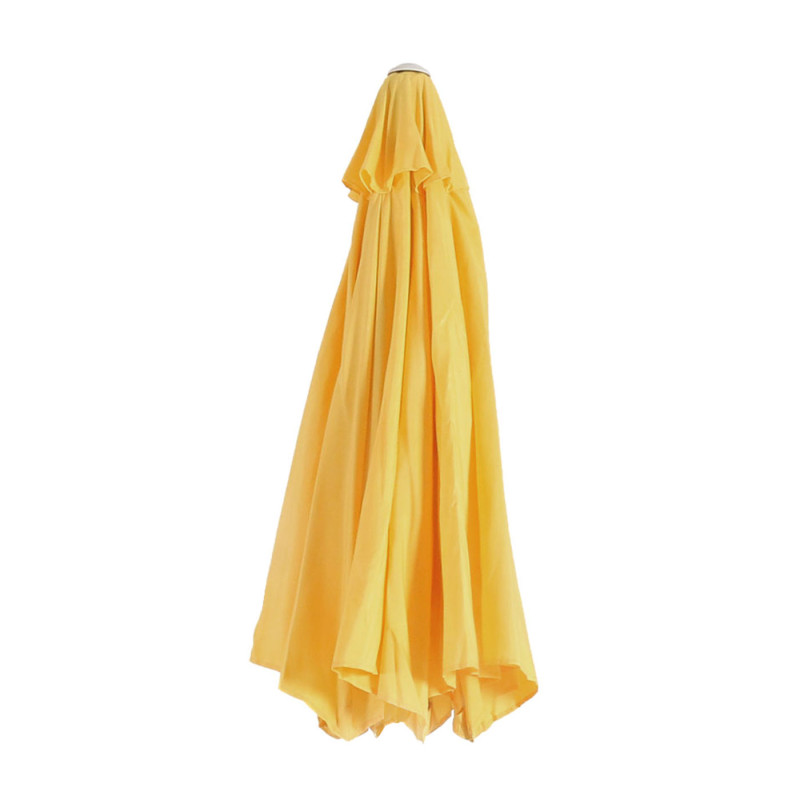 Housse de rechange pour parasol N18, housse de parasol de rechange, Ø 2,7m tissu/textile 5kg - jaune