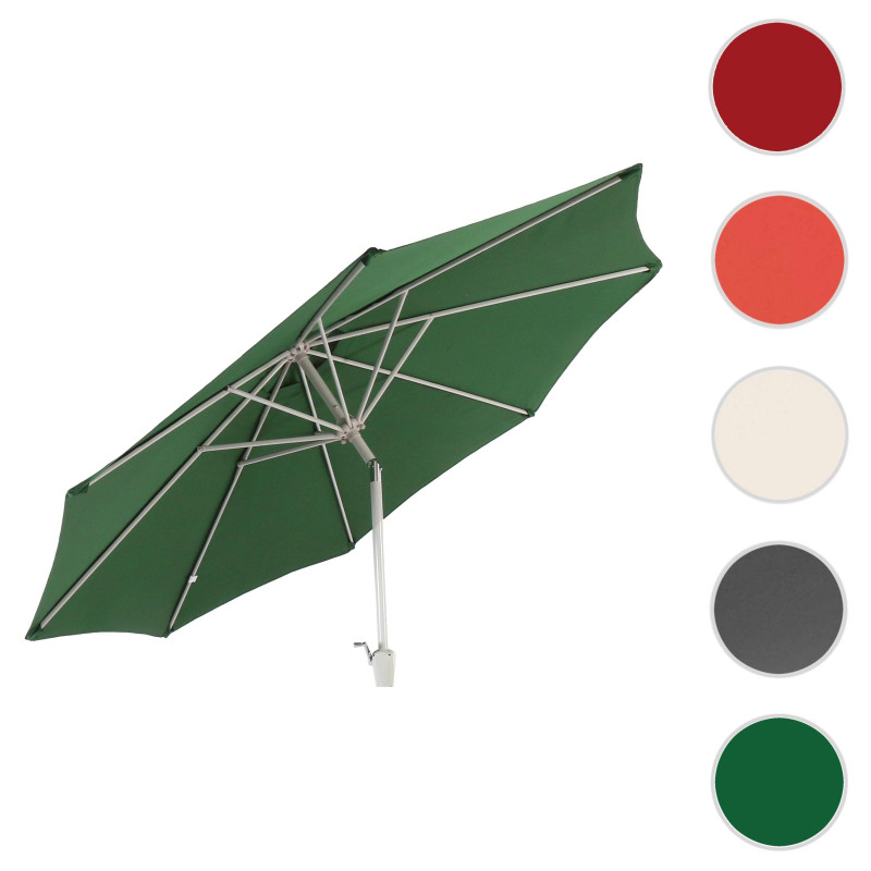 Housse de rechange pour parasol N18, housse de parasol de rechange, Ø 2,7m tissu/textile 5kg - vert