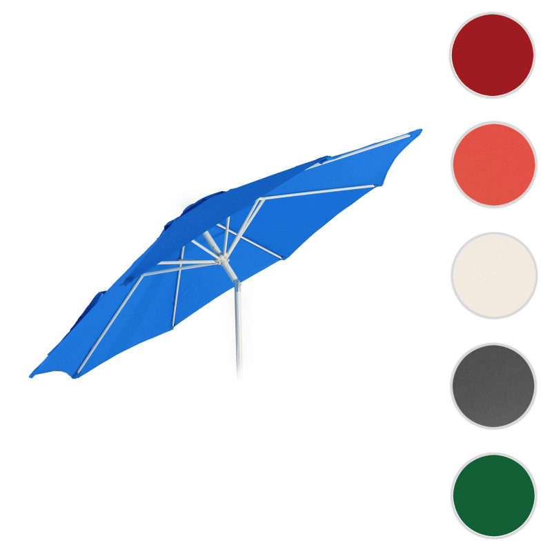 Housse de rechange pour parasol N18, housse de parasol de rechange, Ø 2,7m tissu/textile 5kg - bleu