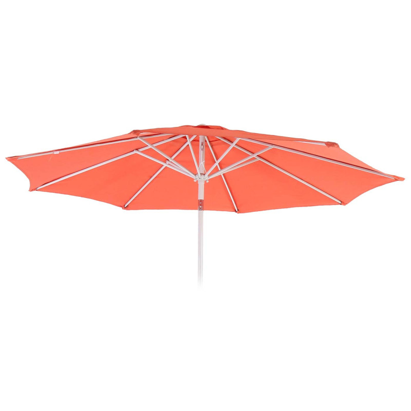 Housse de rechange pour parasol N18, housse de parasol de rechange, Ø 2,7m tissu/textile 5kg - terracotta