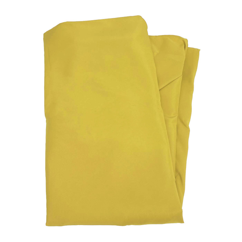 Housse de rechange pour parasol Florida, housse de rechange pour parasol, Ø 3m polyester 6 baleines - jaune