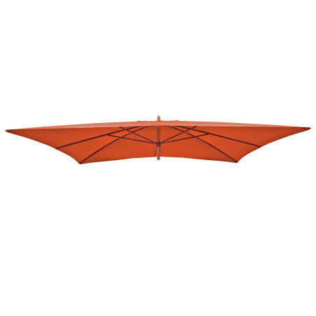 Housse de rechange pour parasol en bois Florida 2x3m, housse de parasol de jardin - terracotta