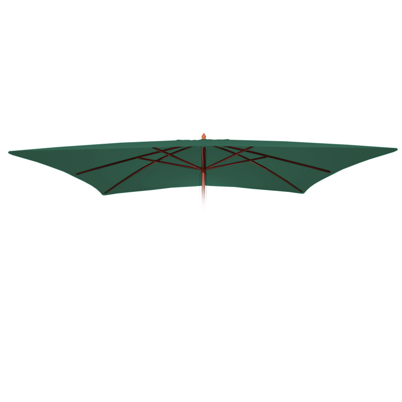 Housse de rechange pour parasol Florida 3x4m, housse de rechange pour parasol, polyester - vert