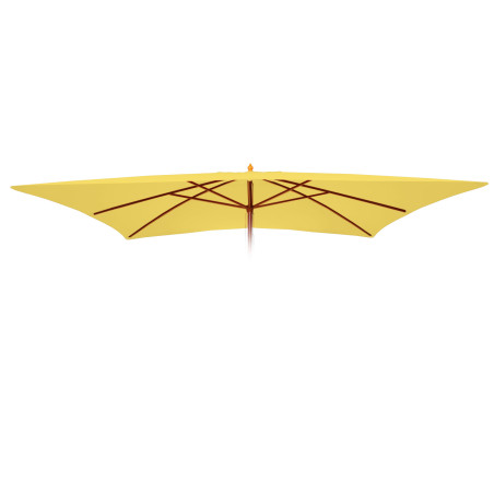 Housse de rechange pour parasol Florida 3x4m, housse de rechange pour parasol, polyester - jaune