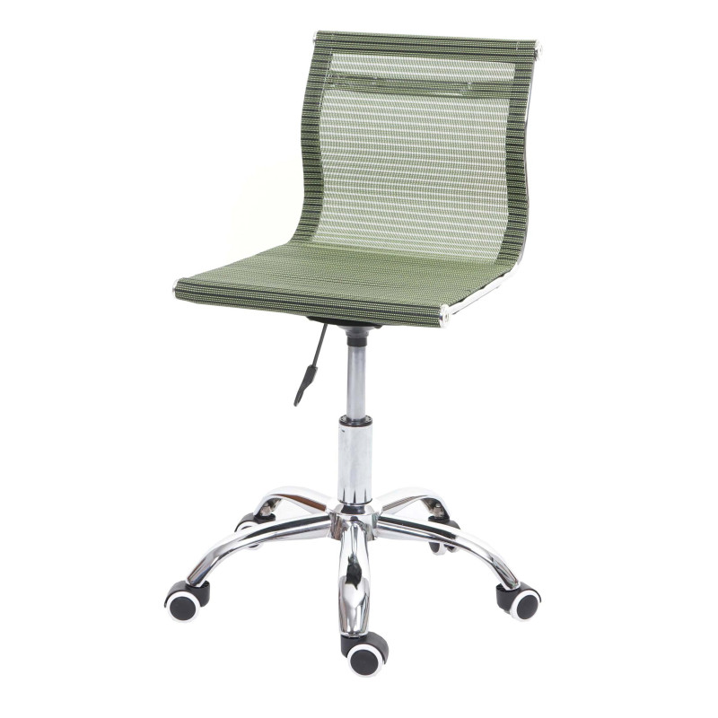 Chaise de bureau chaise pivotante chaise de bureau chaise d'ordinateur, tissu résille/textile - vert