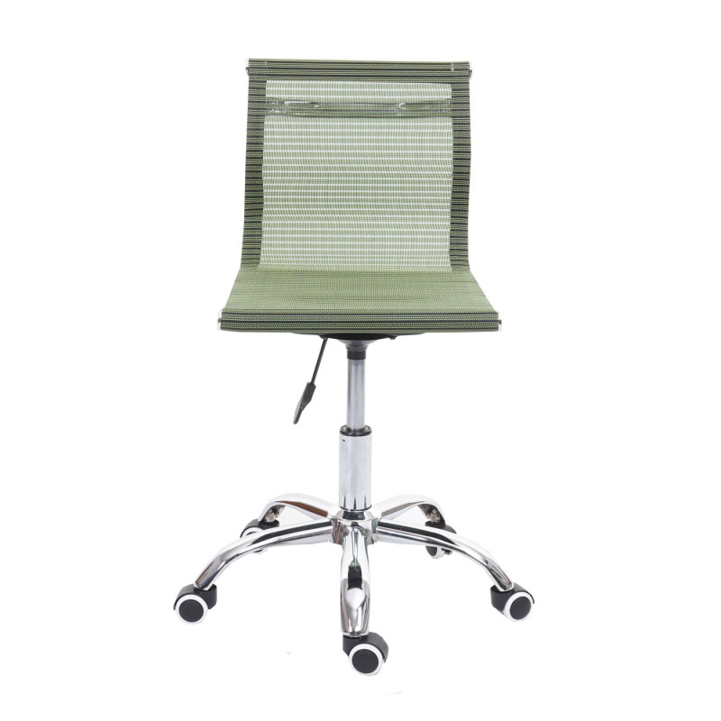 Chaise de bureau chaise pivotante chaise de bureau chaise d'ordinateur, tissu résille/textile - vert