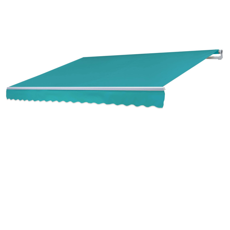 Toile de rechange pour store à bras articulé Toile de rechange 3x2,5m - Polyester turquoise
