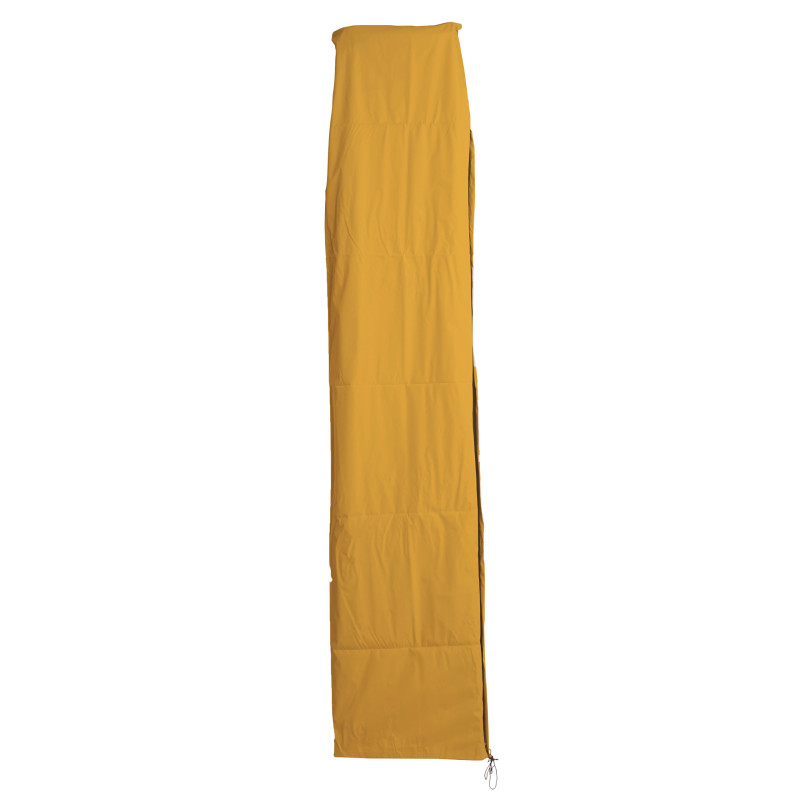 Housse de protection pour parasol jusqu'à 3,5 m, housse avec fermeture éclair - jaune